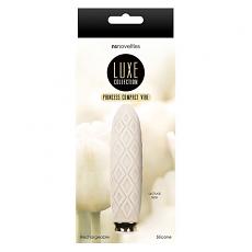 Вибромассажер-клиторальный стимулятор Luxe Compact Vibe Princess Ivory