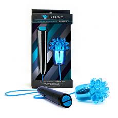 Вибромассажер-клиторальный стимулятор Rose Jumbo Rumblers Typhoon