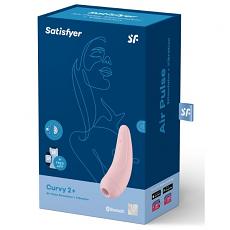 Вибромассажер-клиторальный стимулятор Satisfyer Curvy 2 Plus