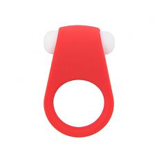 Вибромассажер-клиторальный стимулятор-кольцо Lit-up Silicone Stimu Ring 4 Red
