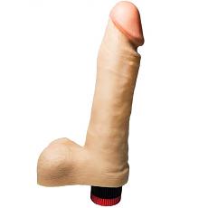 Вибромассажёр-реалистик в ламинате