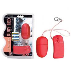 Виброяйцо с беспроводным пультом Ruby Red