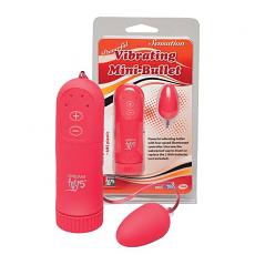 Виброяйцо Vibrating Mini Bullet Red