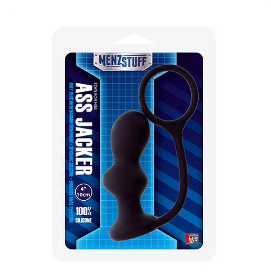 Анальный массажер Menzstuff Ass Jacker цвет черный