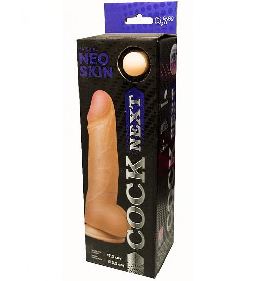 Фаллоимитатор COCK NEXT 17.3 цвет телесный