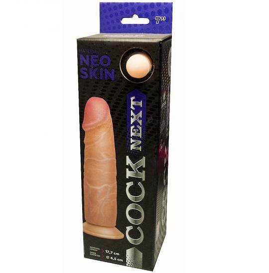 Фаллоимитатор Cock Next 17.7 цвет телесный