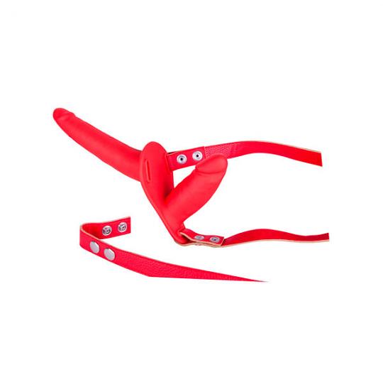 Фаллоимитатор двойной с креплением на поясе Sex Companion Dual Climax цвет розовый