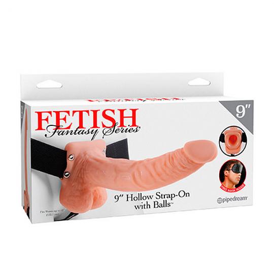 Фаллоимитатор с креплением на поясе цвет телесный