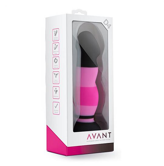 Фаллоимитатор-массажер Avant D4 цвет розовый