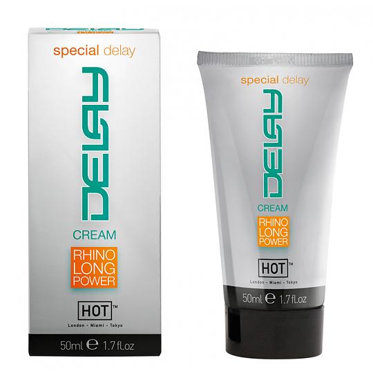 Hot Delay крем пролонгатор для мужчин 50 мл.