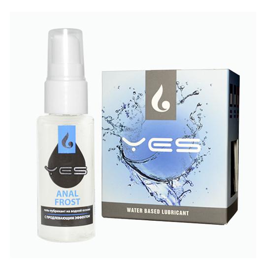 Интимный гель-лубрикант  Yes Anal frost, 30 мл