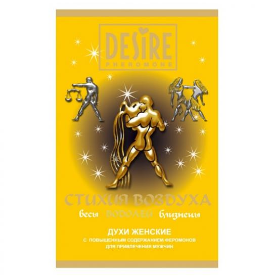 Женские духи с феромонами Desire Зодиак Водолей 5 мл