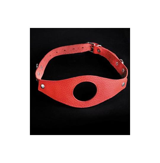 Кляп для ролевых игр цвет красный