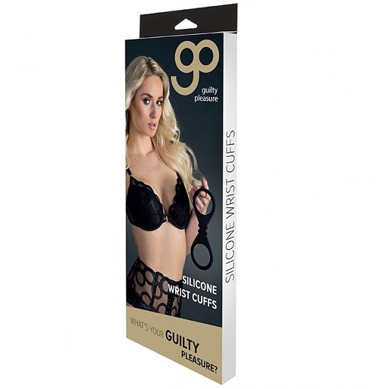 Кольца на запястья из силикона цвет черный