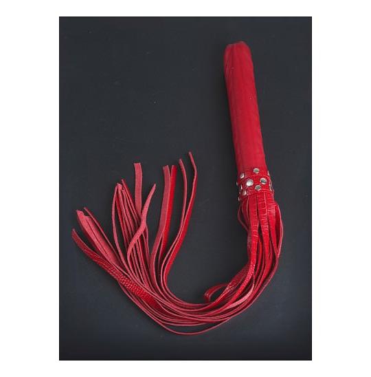 Красная плеть из латекса Ракета цвет красный