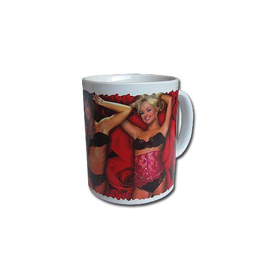 Кружка с раздевающимися девушками