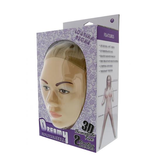 Кукла для секса Lousina Stone цвет телесный