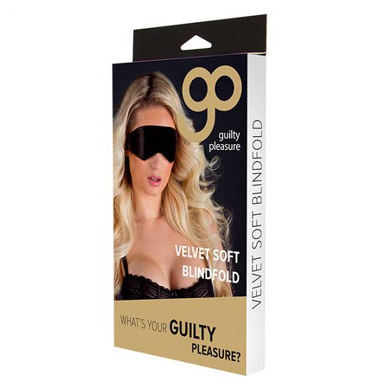 Маска для сна из  полиэстра цвет черный