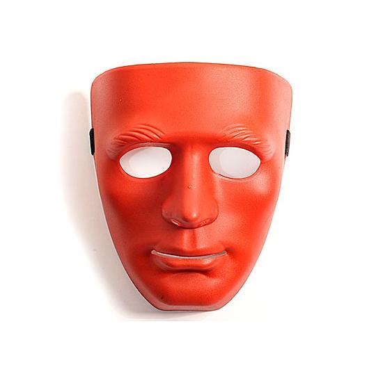 Маска цвет красный