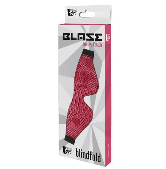 Маска из полиуретана Blaze Blindfold цвет красный