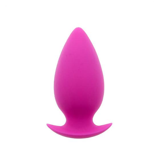 Массажер для анальной стимуляции Bootyful Anal Plug Large Pink цвет фиолетовый