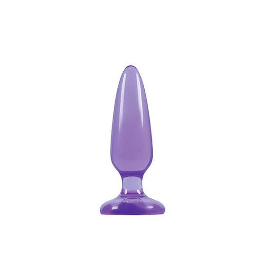 Массажер для анальной стимуляции цвет фиолетовый