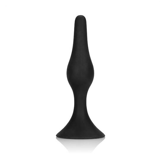 Массажер для анальной стимуляции цвет черный
