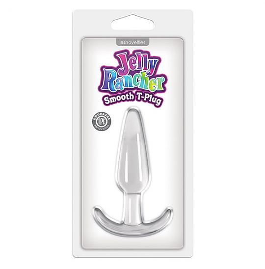 Массажер для анальной стимуляции цвет белый