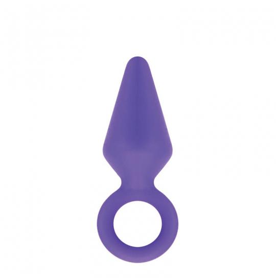 Массажер для анальной стимуляции Luxe - candy rimmer purple цвет фиолетовый
