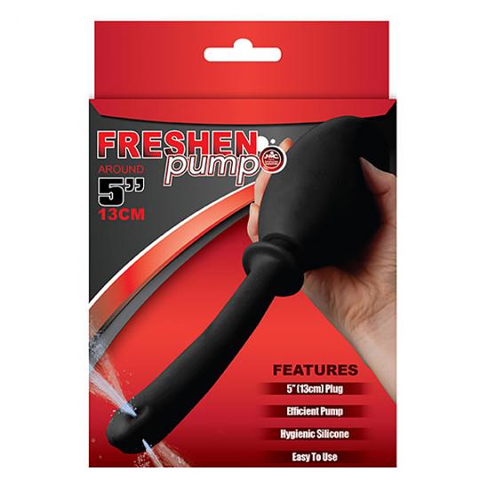 Массажер для мужчин вакуумный с функцией душа цвет черный