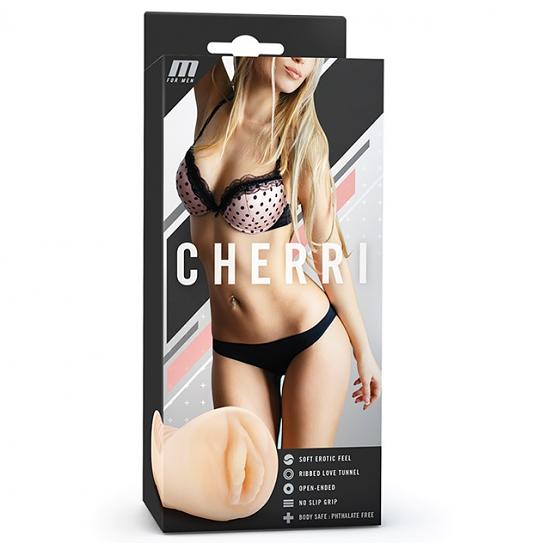 Массажер для мужчин-вагина Cherry цвет телесный