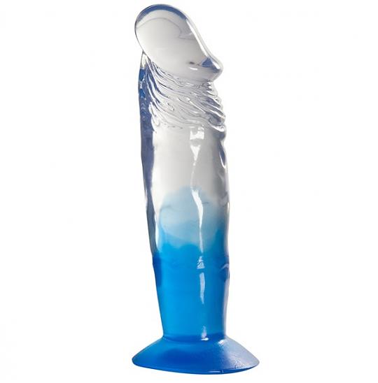 Массажер-фаллоимитатор цвет голубой