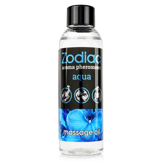 Массажное масло с феромонами Zodiac Aqua, 75 мл