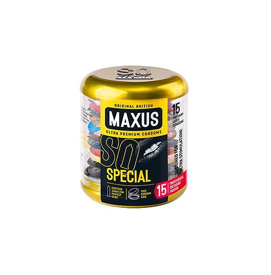 Maxus Special №15 Точечно-ребристые в железном кейсе