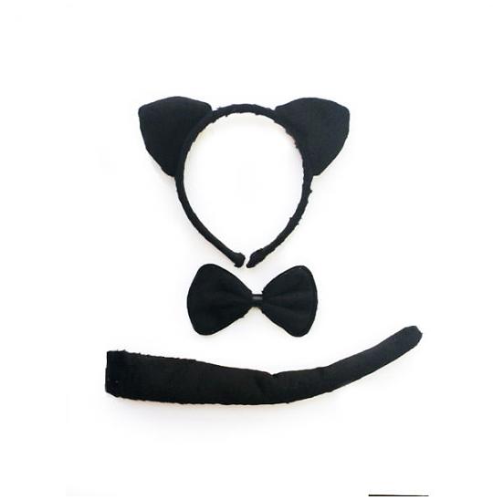 Набор кошки черный цвет черный