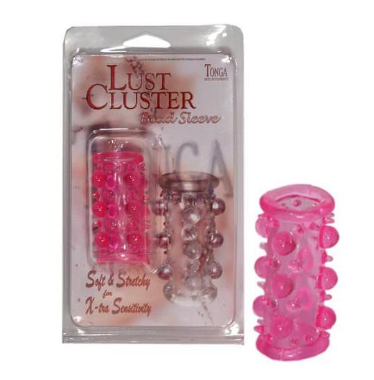 Насадка на половой член Lust Cluster Pink цвет розовый