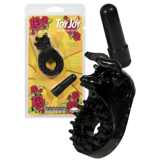 Насадка с вибратором El Torro цвет черный