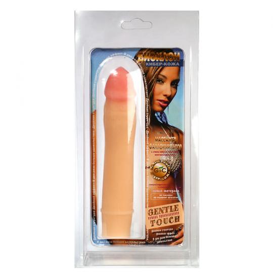 Насадка-удлинитель Биоклон из кибер-кожи цвет телесный