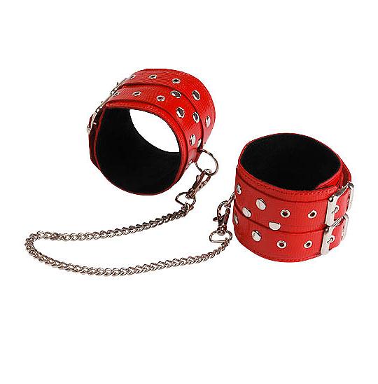 Оковы на ноги красные цвет красный