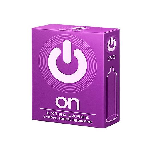 ON) Германия Презервативы ON) extra large - увеличенного размера (ширина 57mm)