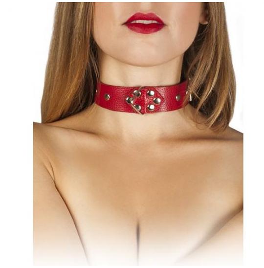 Ошейник Испытание любви, красный