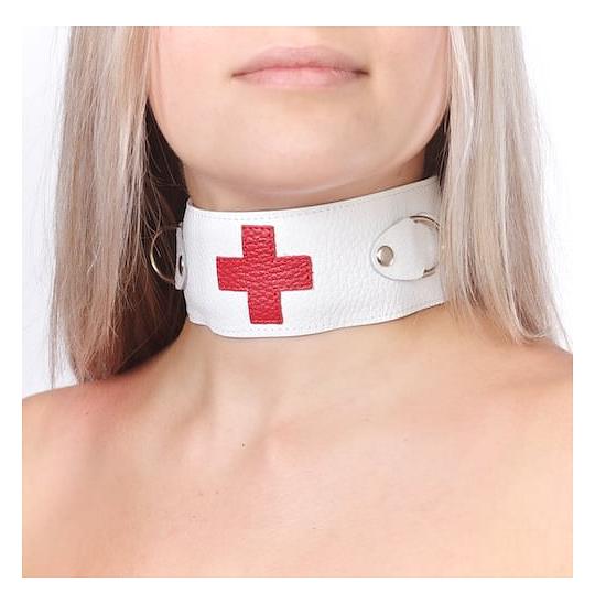 Ошейник Медсестричка цвет белый
