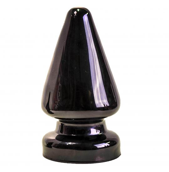 Плаг-массажёр для простаты Black Magnum 4 в ламинате цвет черный