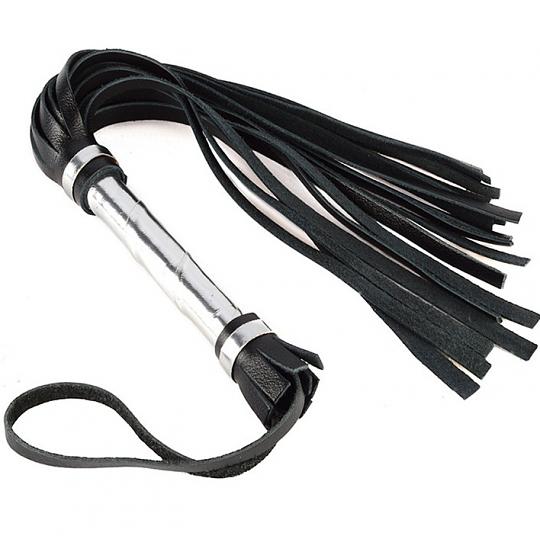 Плеть серебро цвет черный