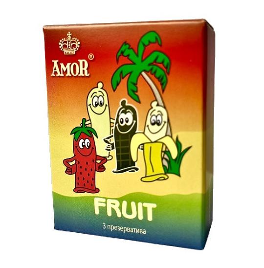 Презерватив Amor Fruit 3 Яркая