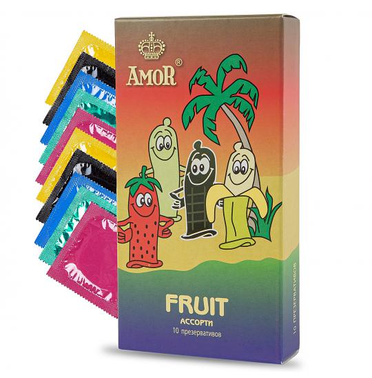 Презервативы Amor Fruit Ассорти №10