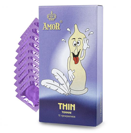 Презервативы Amor Thin Тонкие №10