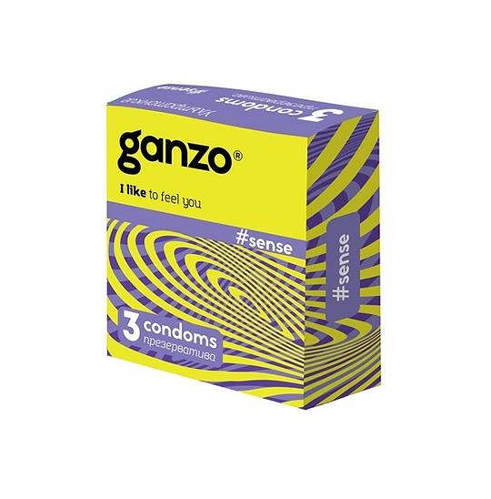 Презервативы Ganzo Sense № 3