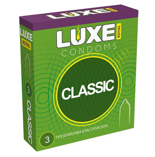 Презервативы гладкие Luxe Royal Classic