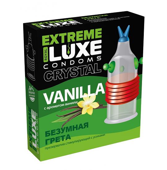 Презервативы Luxe Extreme Безумная Грета (ваниль)